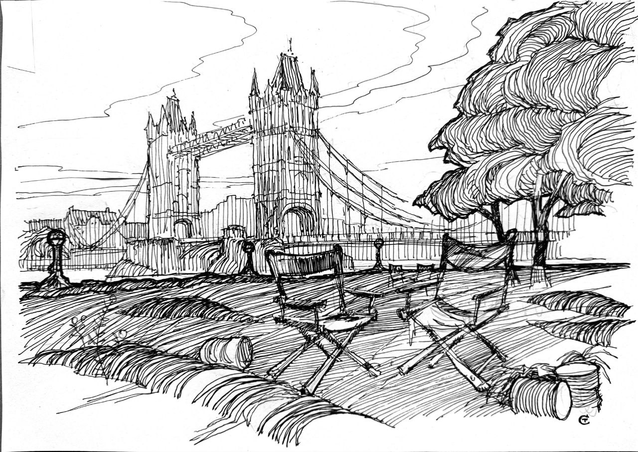 London Tower Bridge Study